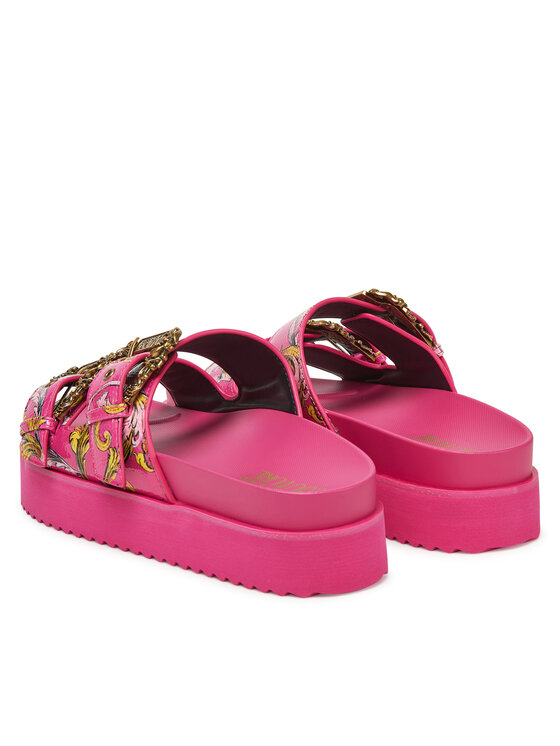 Versace Jeans Couture Шльопанці Versace Jeans Couture 78VA3SM1 Рожевий