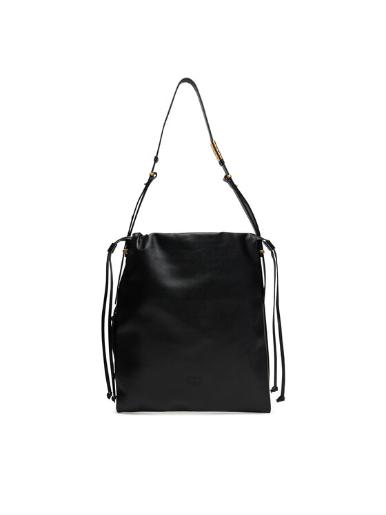 PINKO Torbica PINKO Slouchy Classic Bag AI 25-26 PLTT 104359 A0QO Crna
