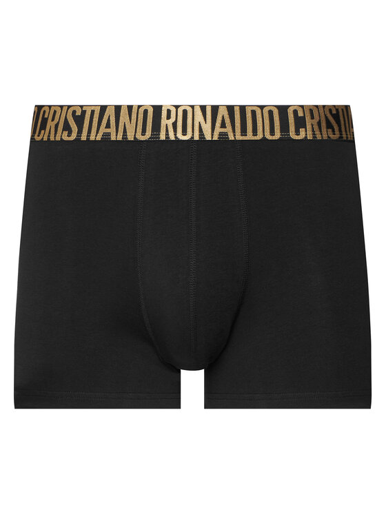 Cristiano Ronaldo CR7 Cristiano Ronaldo CR7 Conjunto de calzoncillos boxer 8125-4900 Negro