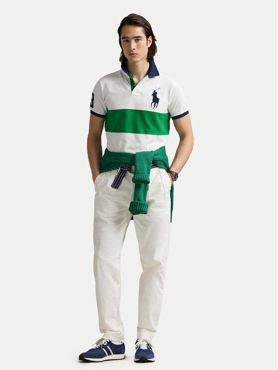 Polo Ralph Lauren Polo Ralph Lauren Polo 710969619001 Blanco Custom Slim Fit