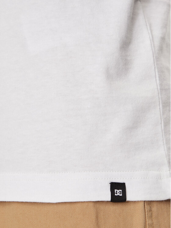 DC Shoes DC Shoes Футболка Star Hss ADYZT05373 Білий Relaxed Fit