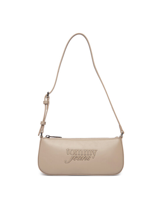 Tommy Jeans Τσάντα Tommy Jeans Tjw Must Shoulder Bag AW0AW18449 Μπεζ