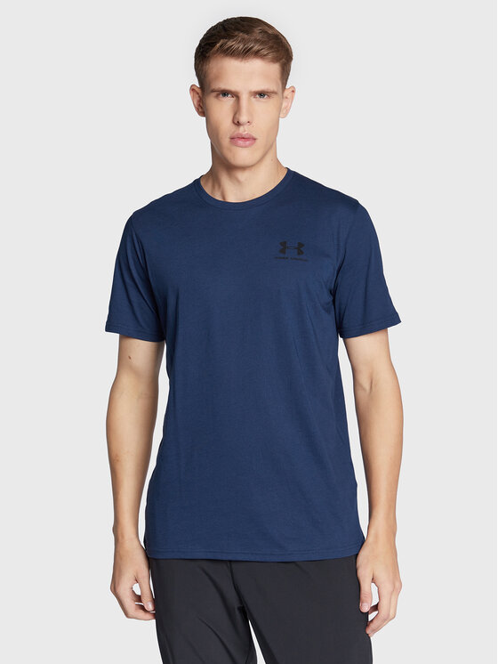 Under Armour Under Armour T-Shirt Ua Sportstyle 1326799 Σκούρο μπλε Loose Fit