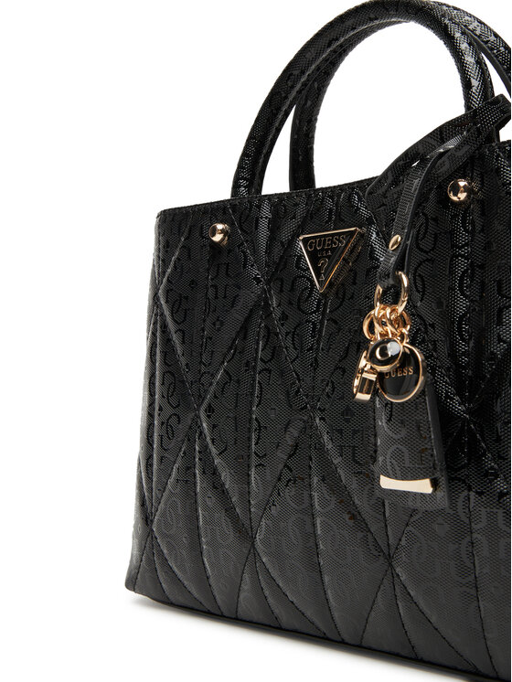 Guess Дамска чанта Guess Aldina HWGG96 63060 Черен