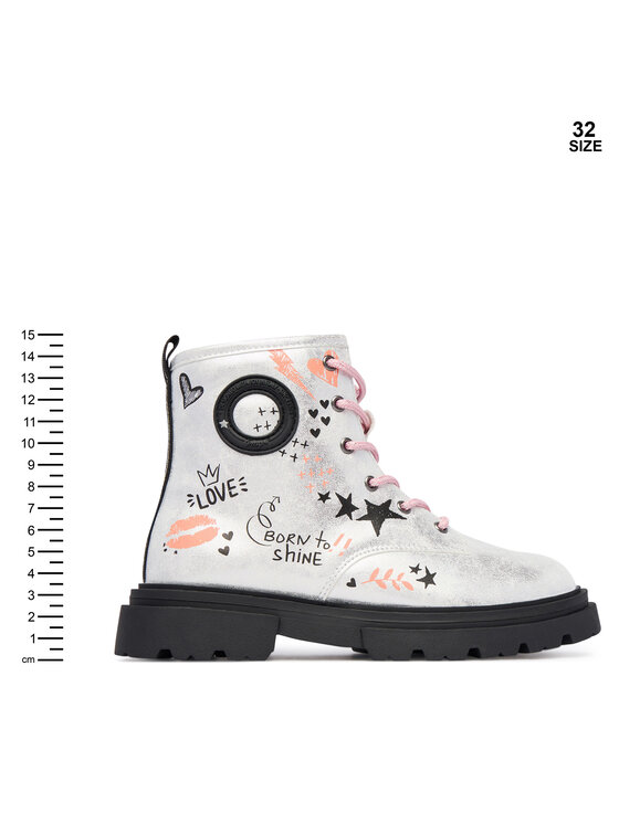 Primigi Schnürschuhe Primigi 2463200 Silberfarben
