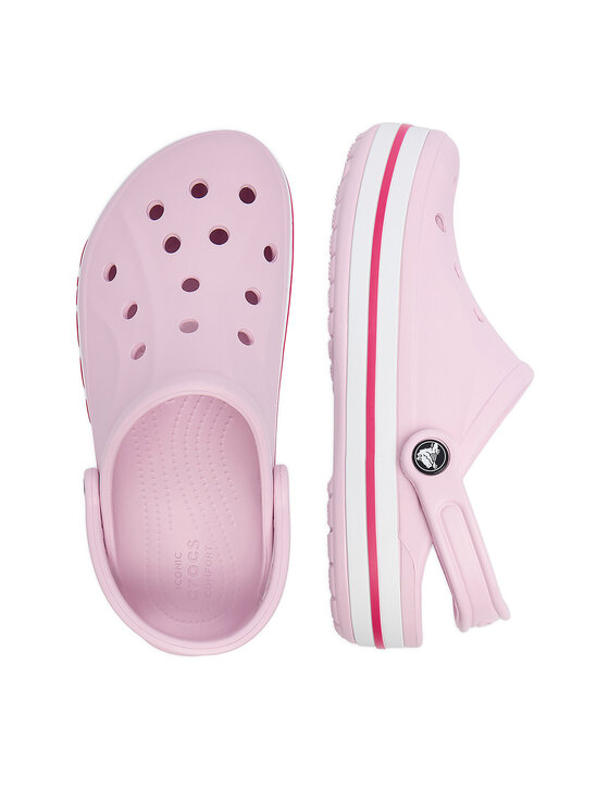 Crocs Шльопанці Crocs Bayaband Clog 205089-6TG Світло-рожевий