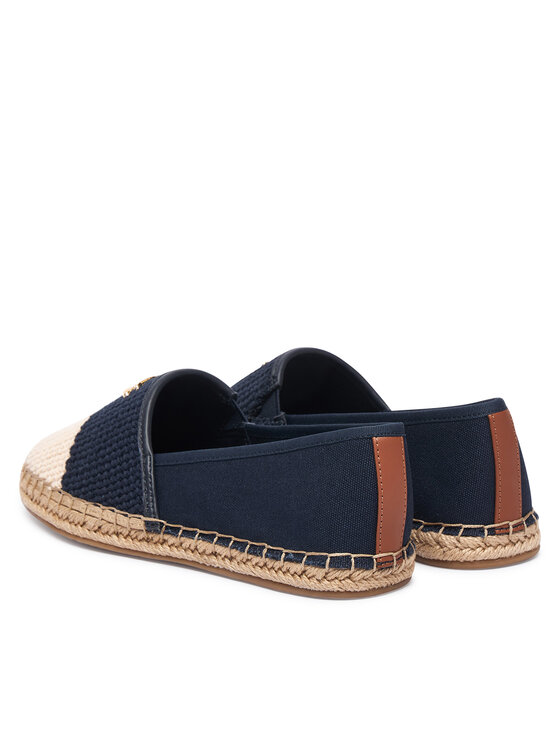 Tommy Hilfiger Espadrile Tommy Hilfiger Script Crochet Espadrille FW0FW09502 Bleumarin