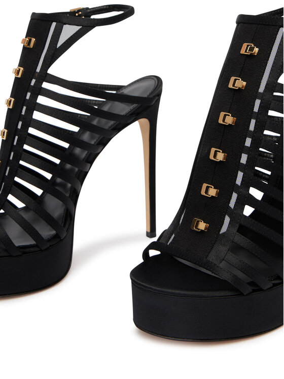 Elisabetta Franchi Босоніжки Elisabetta Franchi SA-92L-62E2-V790 Чорний