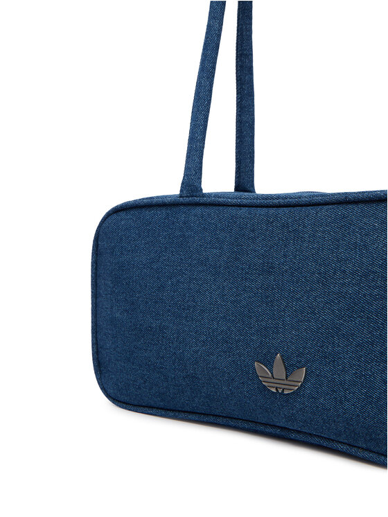adidas Handtasche adidas Adicolor Elongated Airliner Denim Bag KD7875 Blau