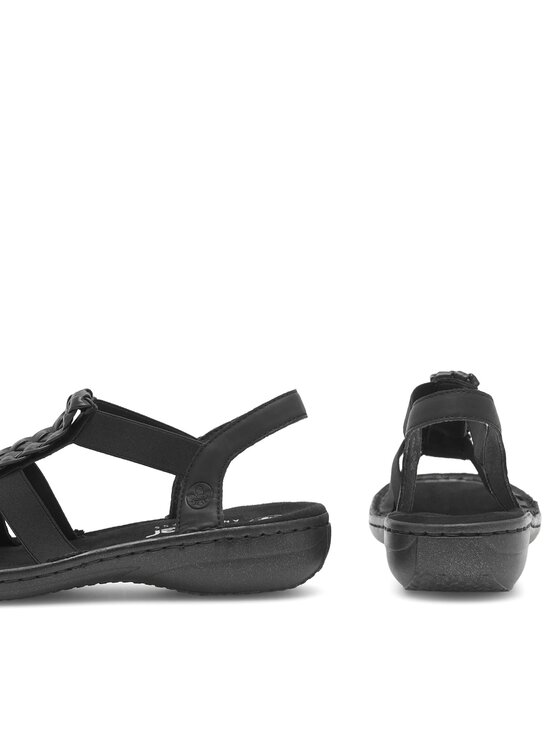 Rieker Basutės Rieker 60809-00 Juoda