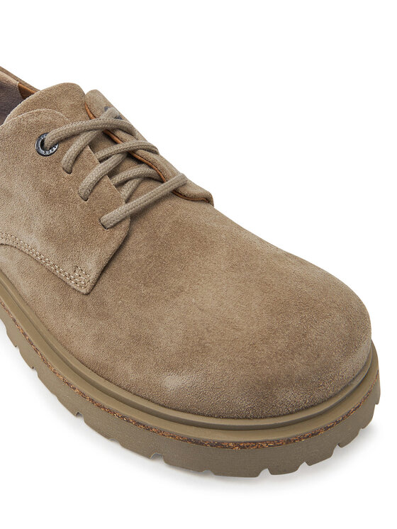 Birkenstock Poltopánky Birkenstock Highwood Lace Low 1029730 Béžová