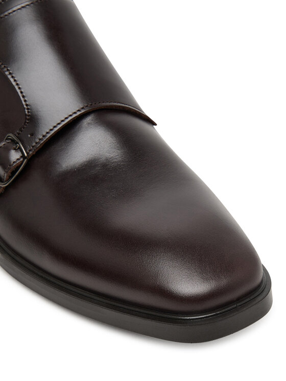 ECCO Polobotky ECCO Milan Double Monk-Strap 52333401072 Hnědá