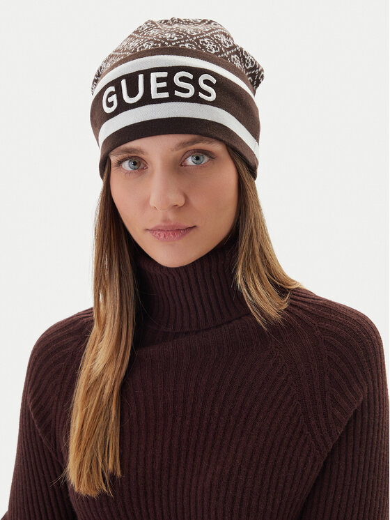 Guess Шапкa Guess W4BZ21 Z3JD2 Коричневий