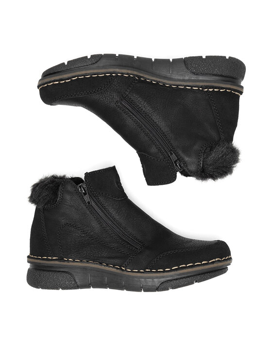 Rieker Bokacsizma Rieker 73352-00 Fekete