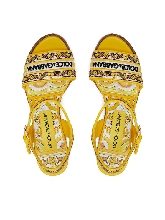 Dolce&Gabbana Еспадрильї Dolce&Gabbana CZ0318 AV804 Жовтий
