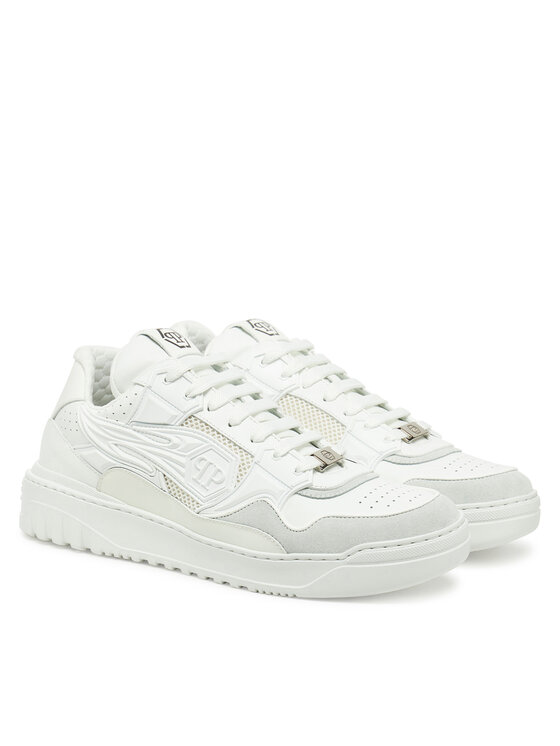 PHILIPP PLEIN Снікерcи PHILIPP PLEIN SAES MSC4017 PLE010N01 Білий