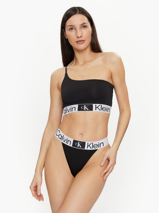 Calvin Klein Underwear Calvin Klein Underwear Top nedrček 000QF7589E Črna