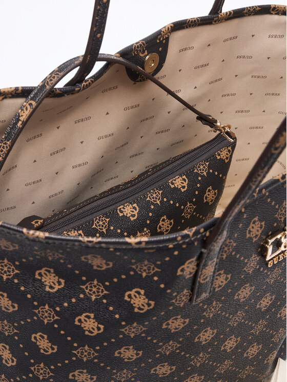 Guess Сумка Guess Emelie Logo HWGP99 28240 Коричневий