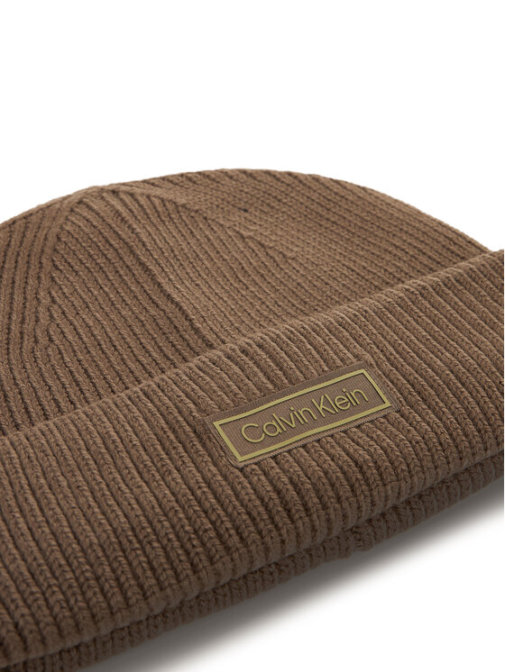 Calvin Klein Шапка Calvin Klein LV04D8058G Кафяв