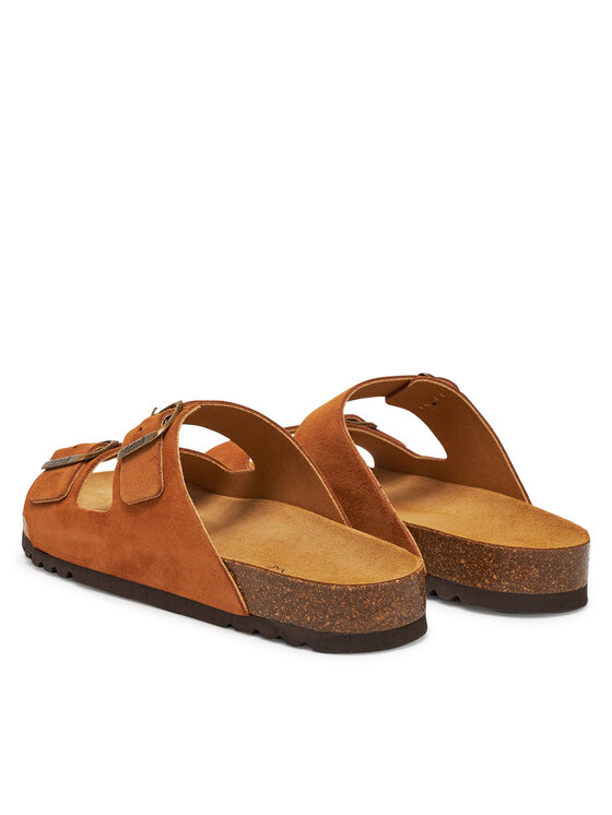 Scholl Чехли Scholl Julien F30074 Кафяв