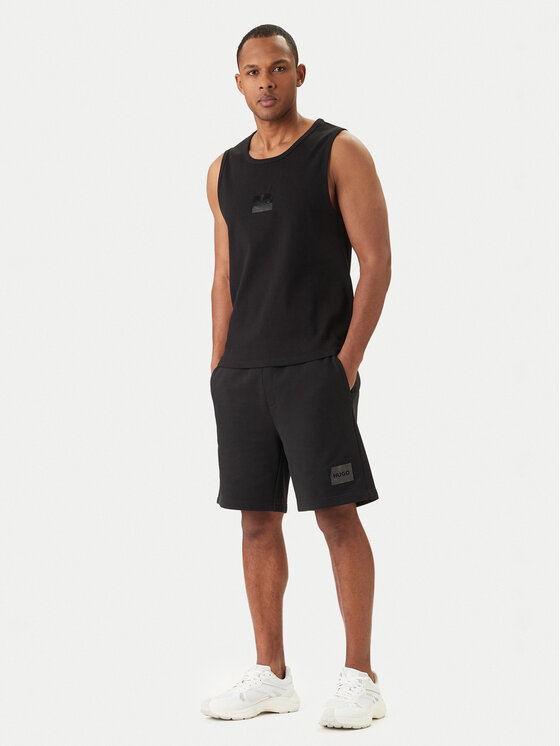 HUGO HUGO Camiseta sin mangas Darrio 50557629 Negro Regular Fit