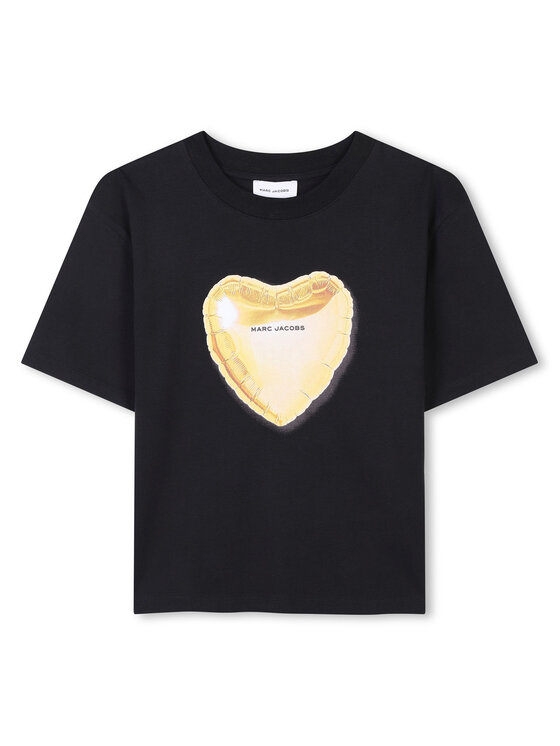 Marc Jacobs Marc Jacobs Футболка W60545 Чорний Regular Fit