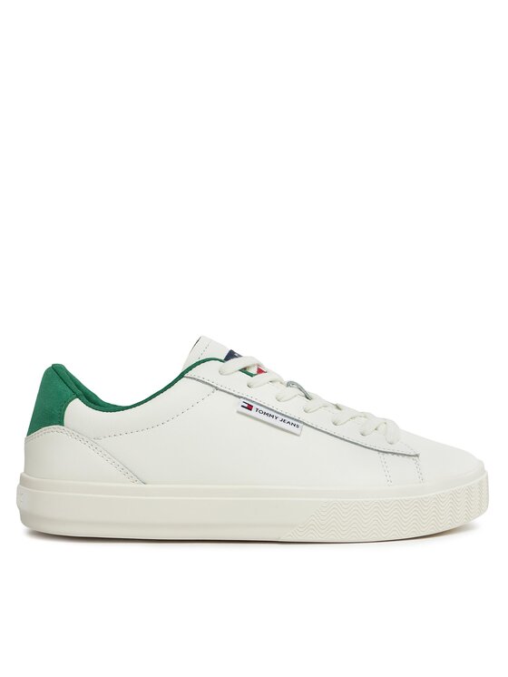 Tommy Jeans Laisvalaikio batai Tommy Jeans Tjw Cupsole Sneaker Ess EN0EN02508 Écru
