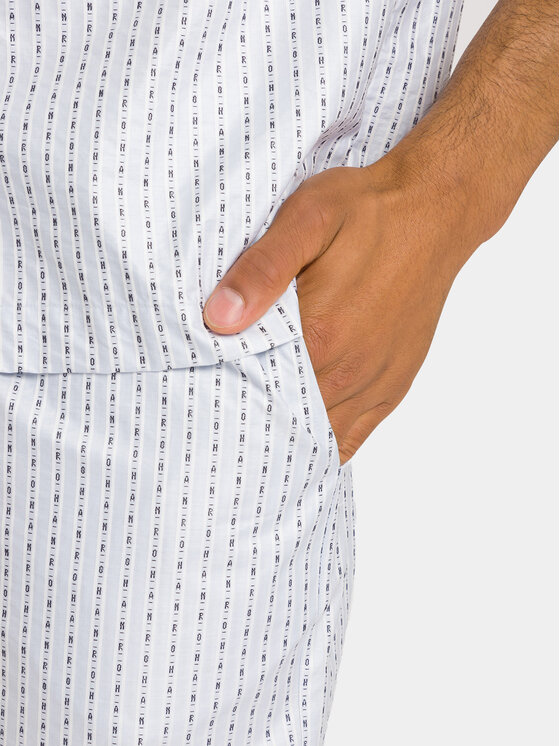 Hanro Hanro Піжама 75766 Білий Regular Fit