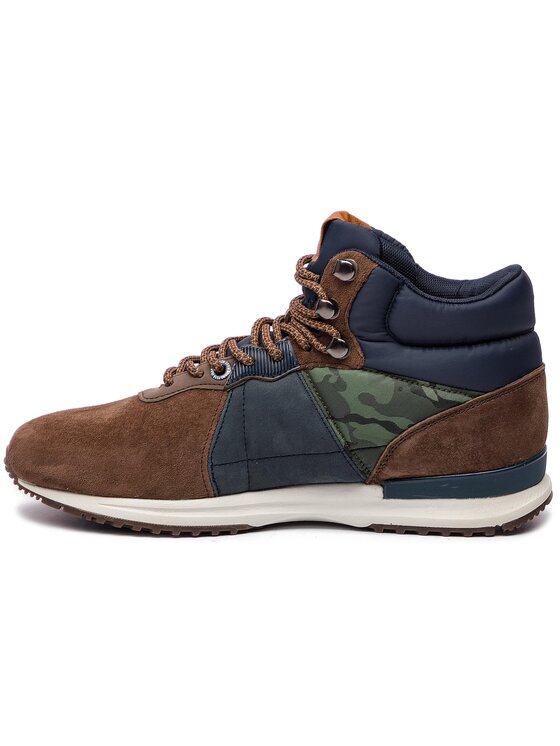 Sneakers Pepe Jeans Tinker Pro-Boot PMS30490 Maro | Epantofi.ro