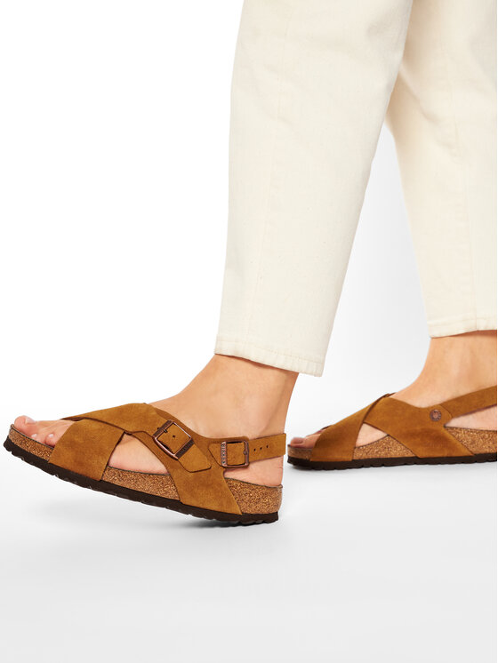 Sandale Birkenstock Tulum Sandalen Birkenstock Tulum 1024110 Braun