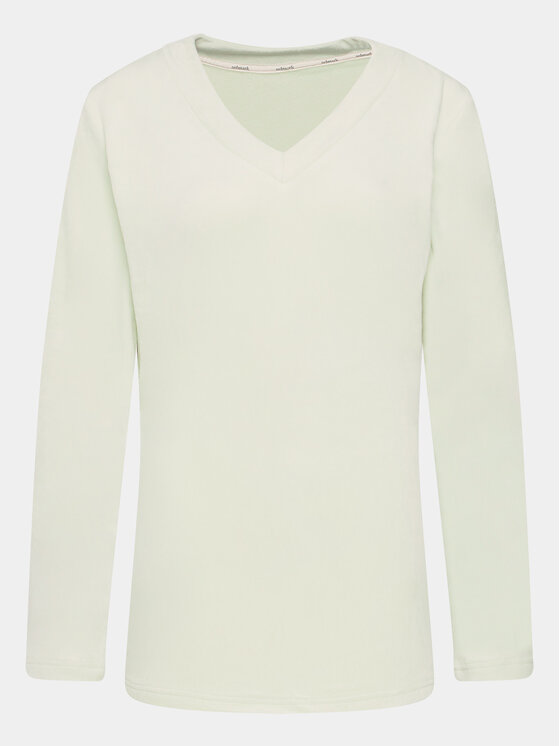 Selmark Selmark Pižama Polar Soft P6273 Zelena Regular Fit