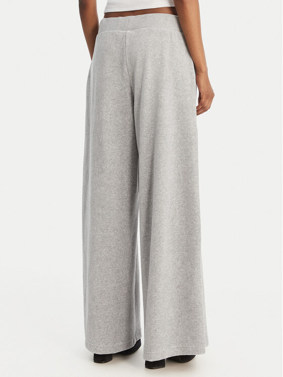 Juicy Couture Juicy Couture Pantalones de chándal Yuka JCBBJ225803 Gris Wide Leg