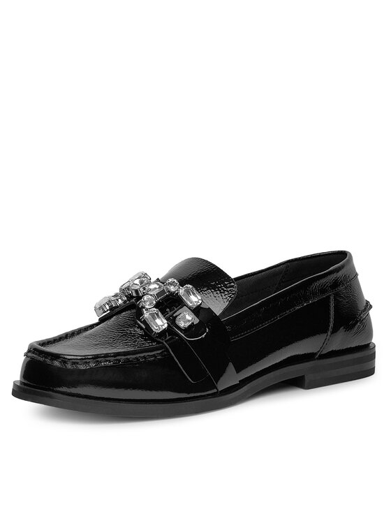 Eva Minge Loafersy Eva Minge AMARYLLIS-V1792B-315 Czarny