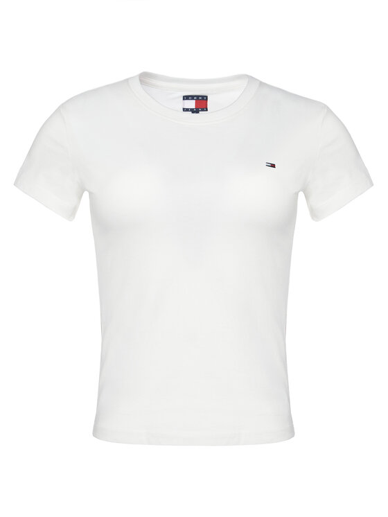 Tommy Jeans Tommy Jeans Conjunto de camisetas DW0DW21366 Blanco Slim Fit