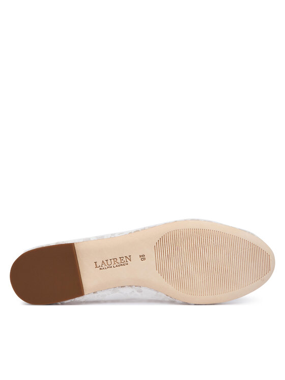 LAUREN RALPH LAUREN Baleriny LAUREN RALPH LAUREN 802P10533001 Biały