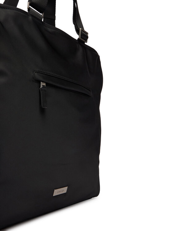 Calvin Klein Сак Calvin Klein Sleek Pocket Tote LV04D3340G Черен
