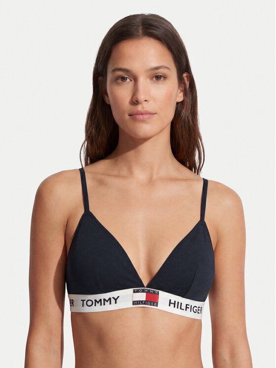 Tommy Hilfiger Tommy Hilfiger Grudnjak brallete UW0UW02243 Tamnoplava