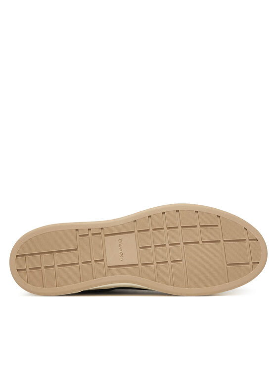 Calvin Klein Laisvalaikio batai Calvin Klein Basket Cupsole Laceup Lth-Nu YM0YM01354 Juoda