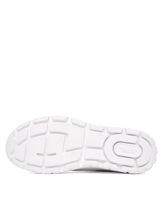 Rieker Sneakers Rieker N1313-80 Alb