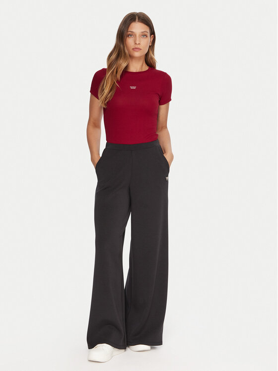 Guess Jeans Guess Jeans Camiseta W5BP45 KA0H1 Rojo Slim Fit