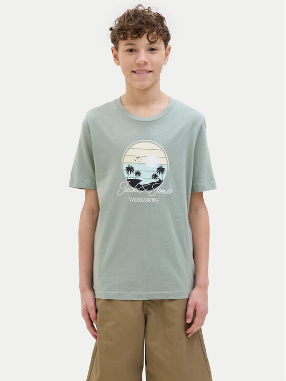 Jack & Jones Junior Jack & Jones Junior Комплект футболок Palm 12278400 Кольоровий Regular Fit