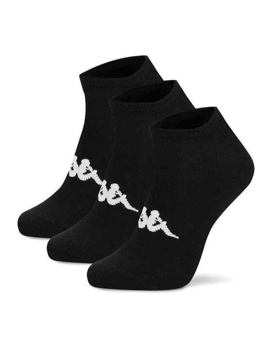 Kappa Короткі шкарпетки Kappa Z4441 AW24 (3-PACK) Чорний