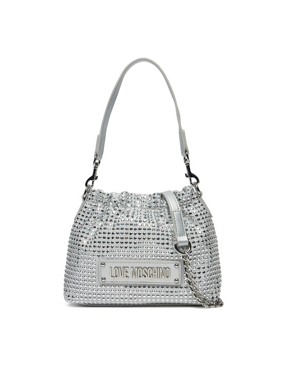 LOVE MOSCHINO Borsetta LOVE MOSCHINO JC4138PP1MLL196B Argento