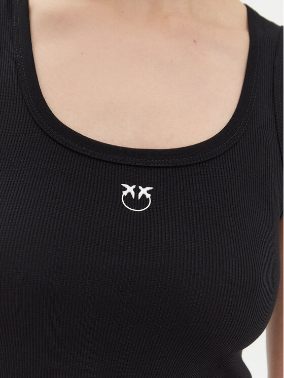 PINKO PINKO Топ 100807 A2C1 Чорний Regular Fit