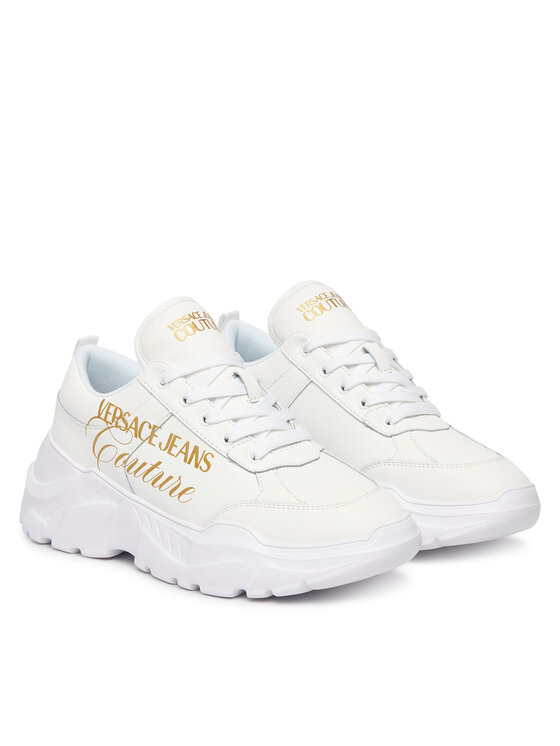 Versace Jeans Couture Снікерcи Versace Jeans Couture 80VA3SC1 ZPB69 3 Білий