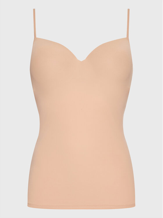 Hanro Hanro Spodnja majica Allure 1462 Bež Slim Fit