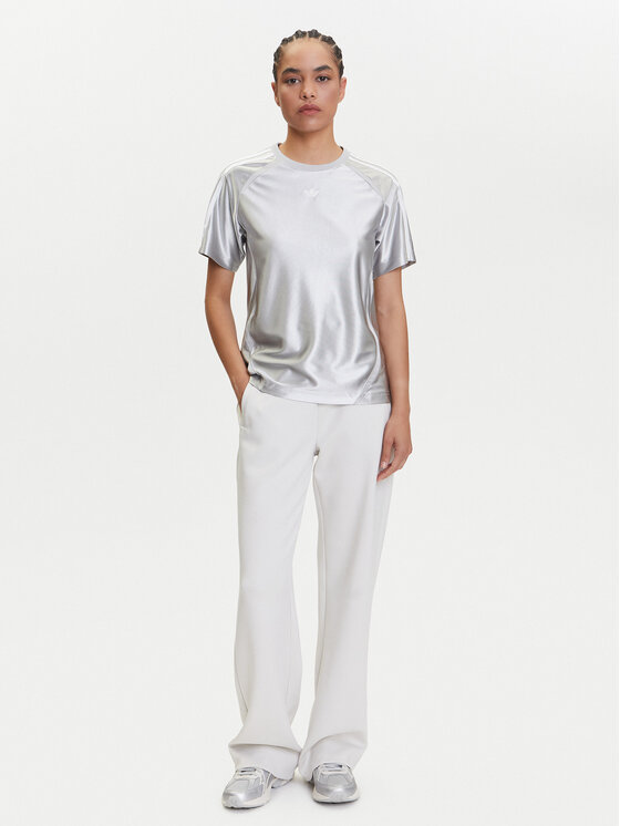 adidas adidas Футболка adicolor Teamgeist JD0254 Сірий Regular Fit