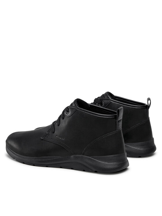 Geox Šnurovacia obuv Geox U Damiano G U16ANG 00043 C9999 Čierna