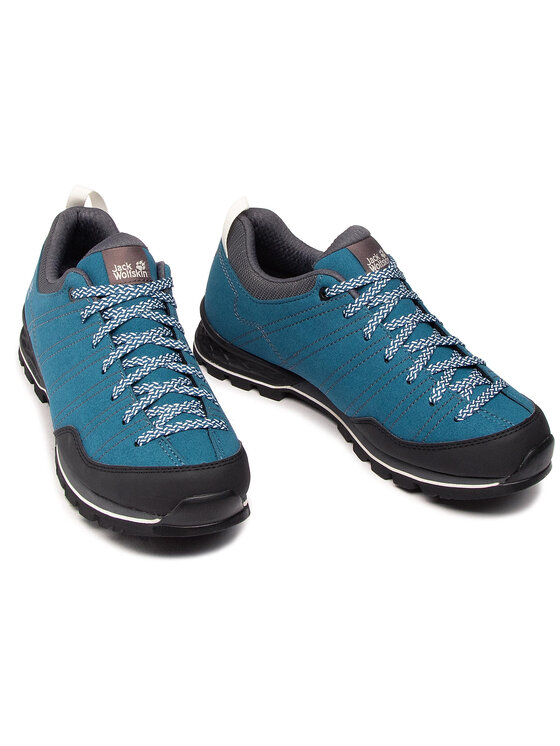 Jack Wolfskin Trekingová obuv Jack Wolfskin Scrambler Low M 4036701 Modrá