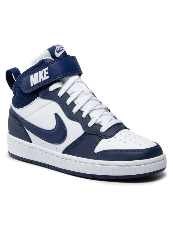 Nike Tenisice Nike Court Borough Mid 2 (GS) CD7782 107 Tamnoplava